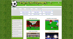 Desktop Screenshot of jogosdefutebol.jogosja.com