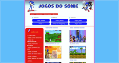 Desktop Screenshot of jogosdosonic.jogosja.com