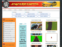 Tablet Screenshot of jogosdecarros.jogosja.com