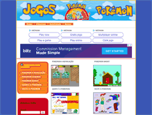 Tablet Screenshot of jogosdopokemon.jogosja.com